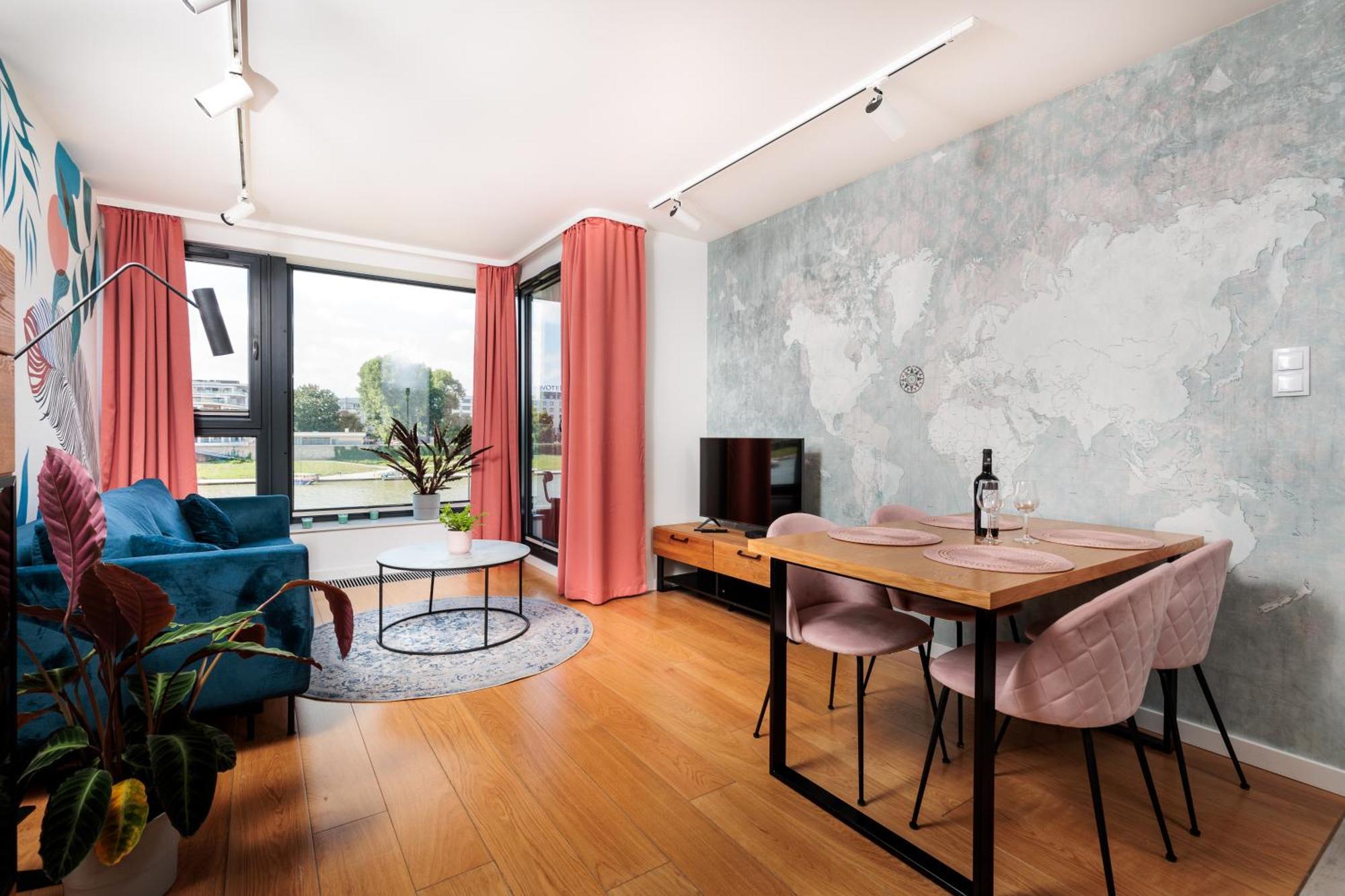 Elegancki Apartament Przy Wisle - Prywatny Parking - By Upstairs * Krakau