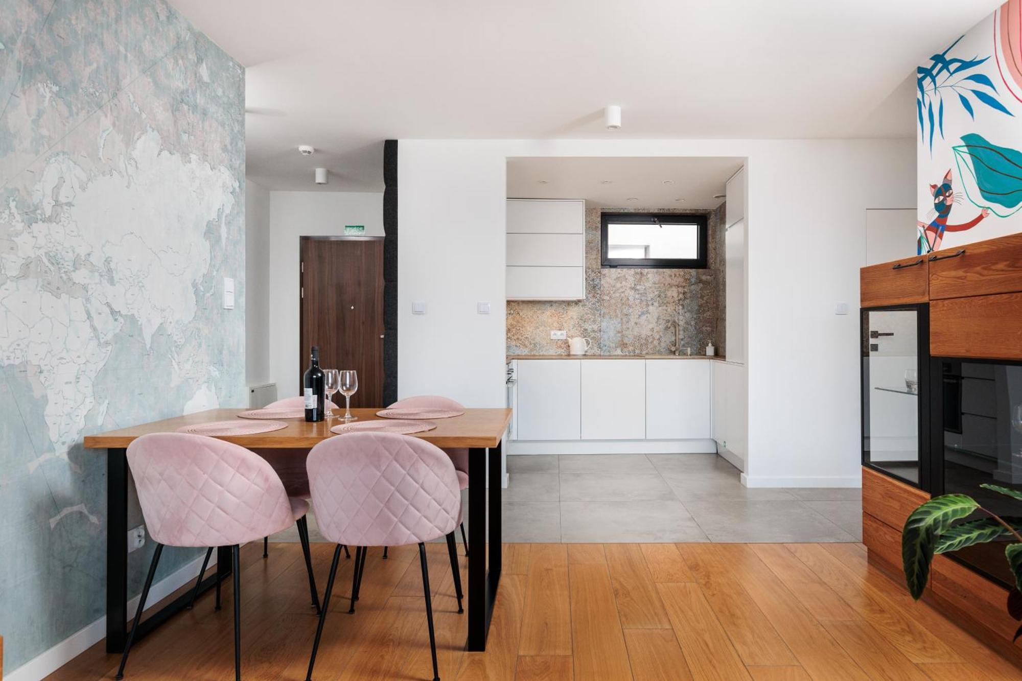 Elegancki Apartament Przy Wisle - Prywatny Parking - By Upstairs